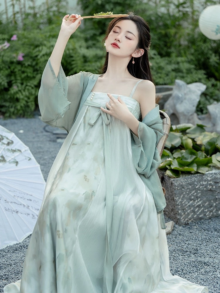 Holly Modern Tang Style Hanfu Dress
