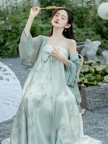 Holly Modern Tang Style Hanfu Dress