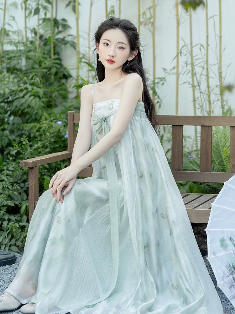 Holly Modern Tang Style Hanfu Dress