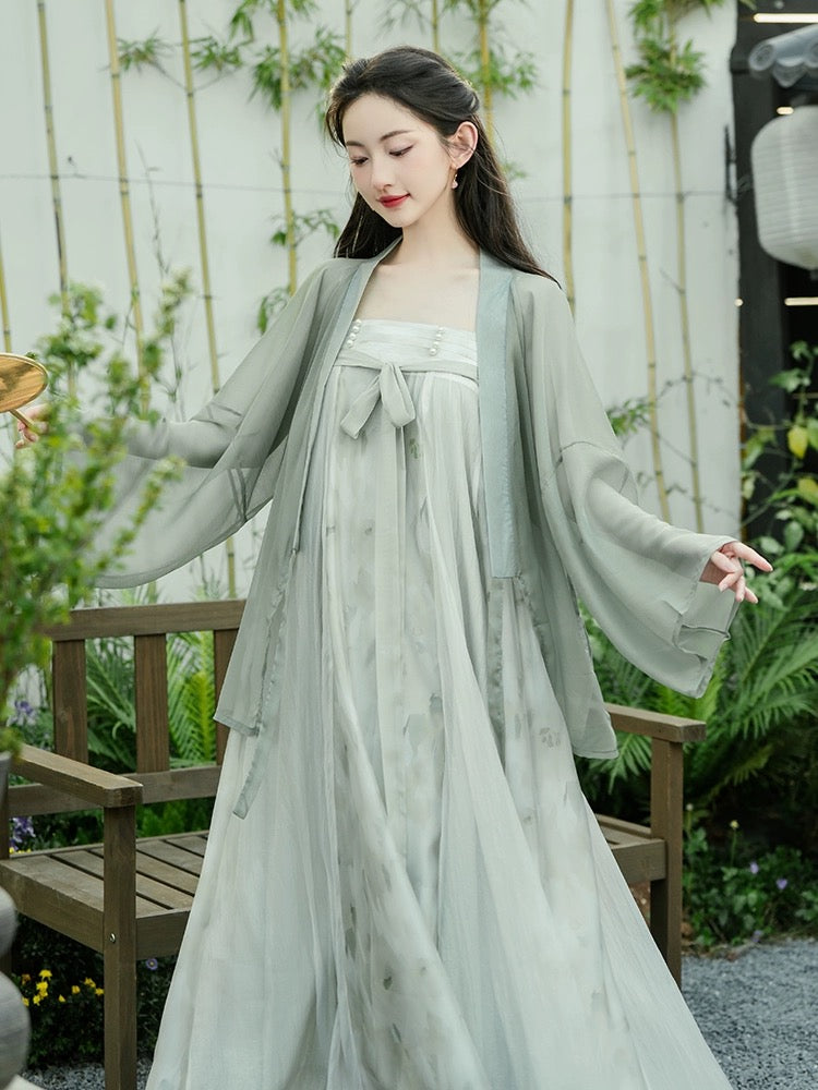 Holly Modern Tang Style Hanfu Dress