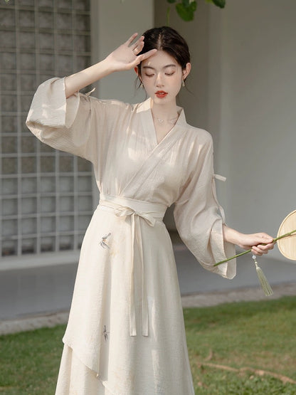 Natalie Modern Warring States Hanfu Dress
