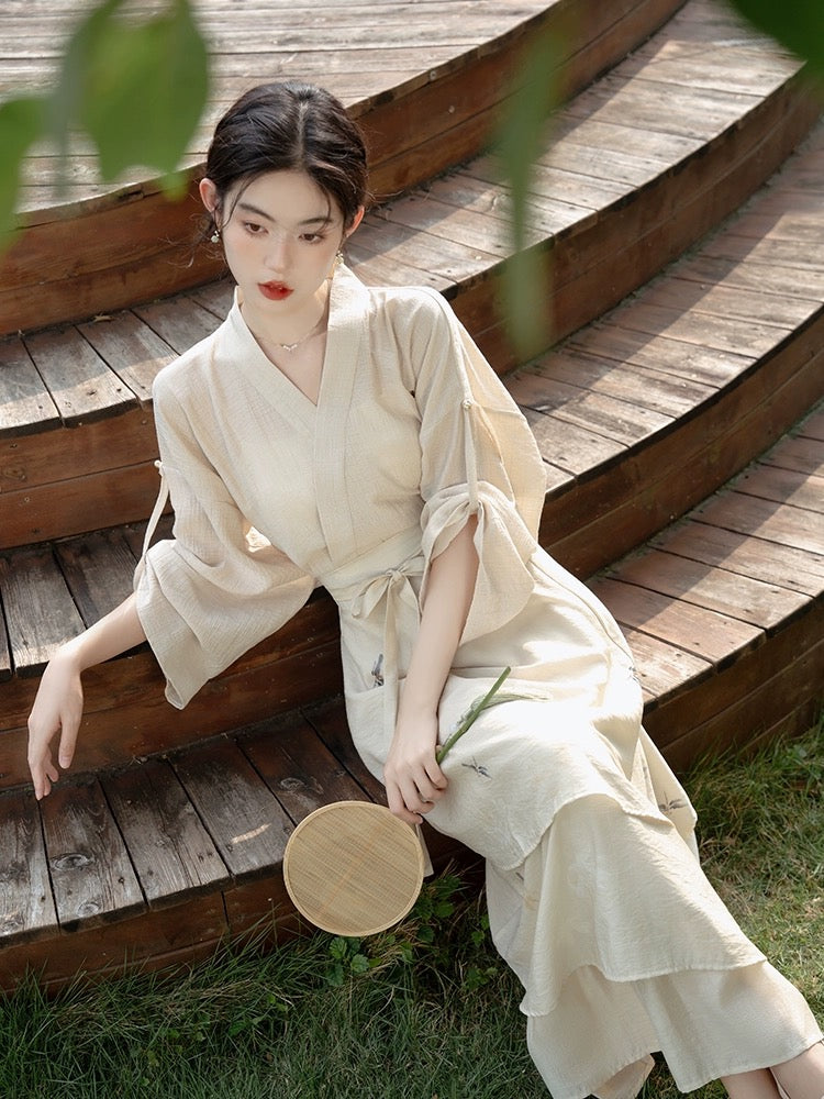 Natalie Modern Warring States Hanfu Dress