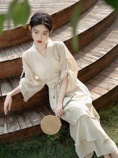 Natalie Modern Warring States Hanfu Dress