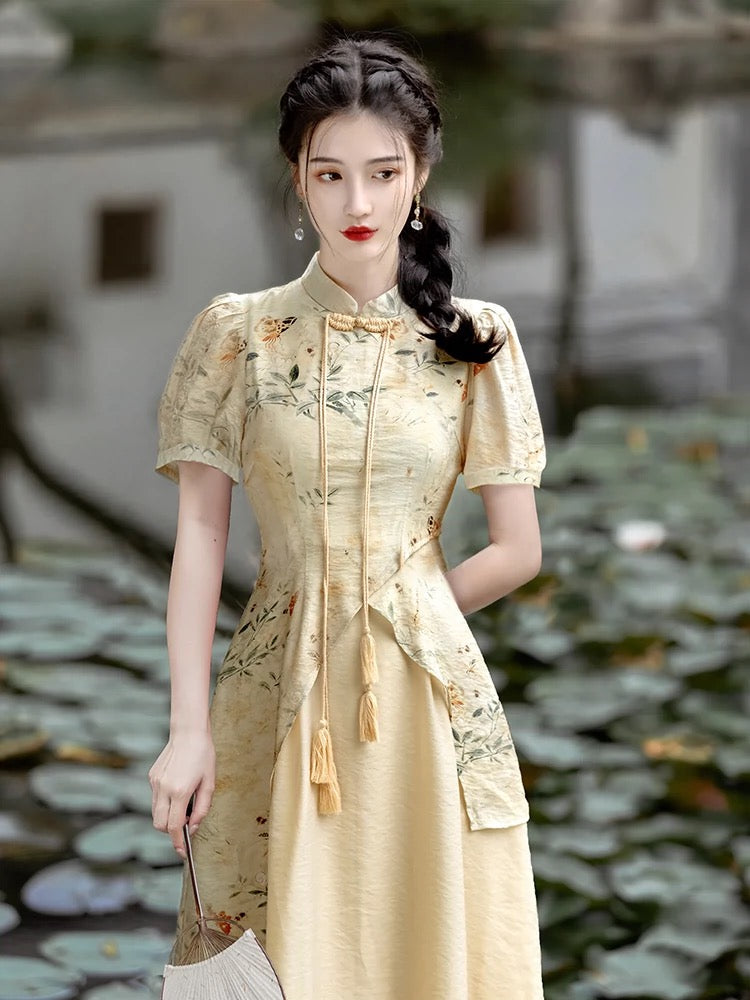 Elaine Modern Cheongsam Style Dress