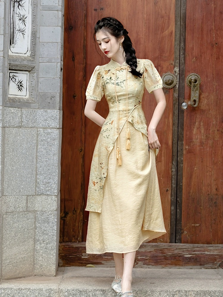 Elaine Modern Cheongsam Style Dress