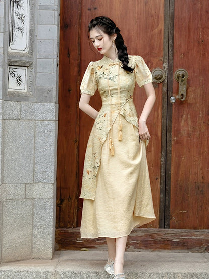 Elaine Modern Cheongsam Style Dress