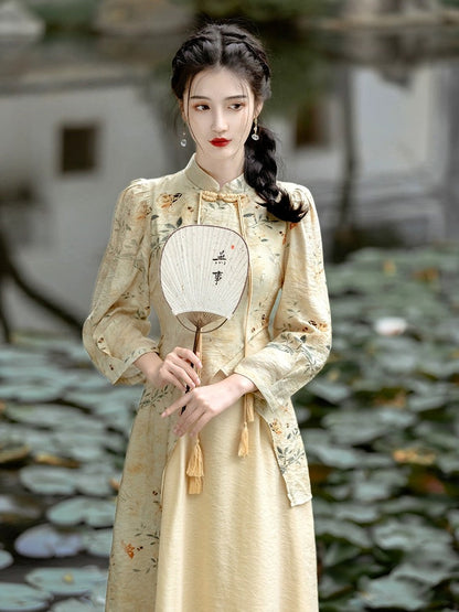 Elaine Modern Cheongsam Style Dress