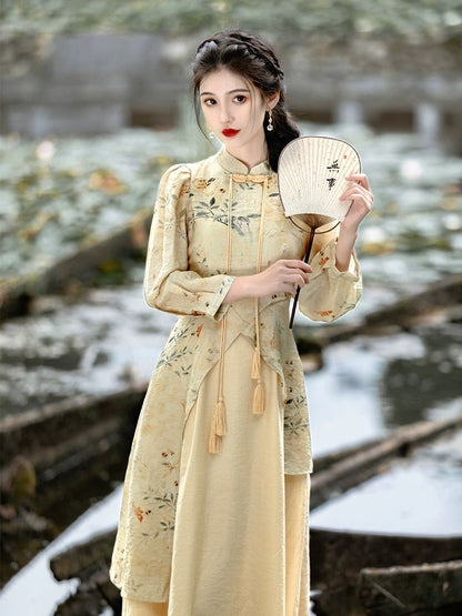 Elaine Modern Cheongsam Style Dress