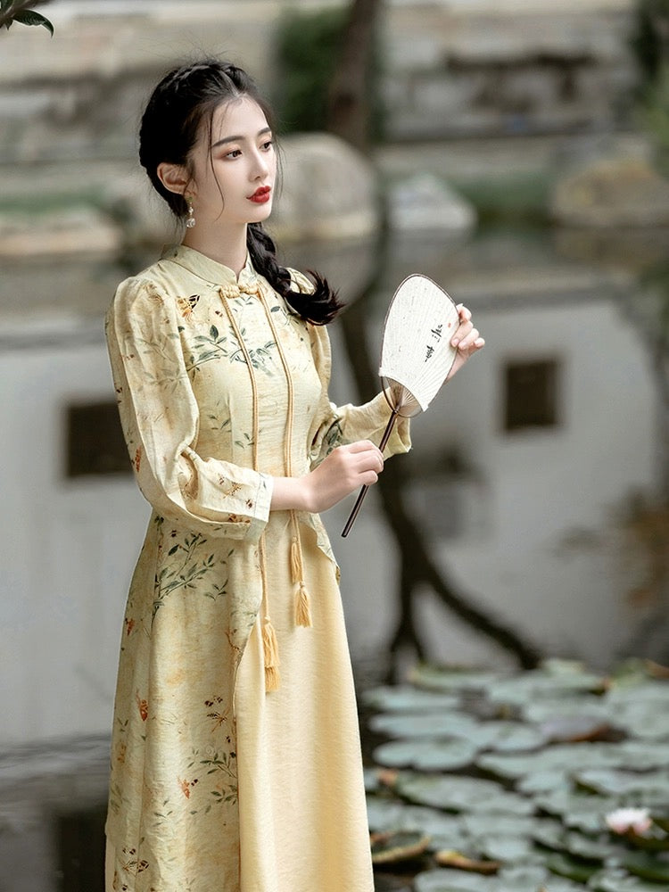 Elaine Modern Cheongsam Style Dress