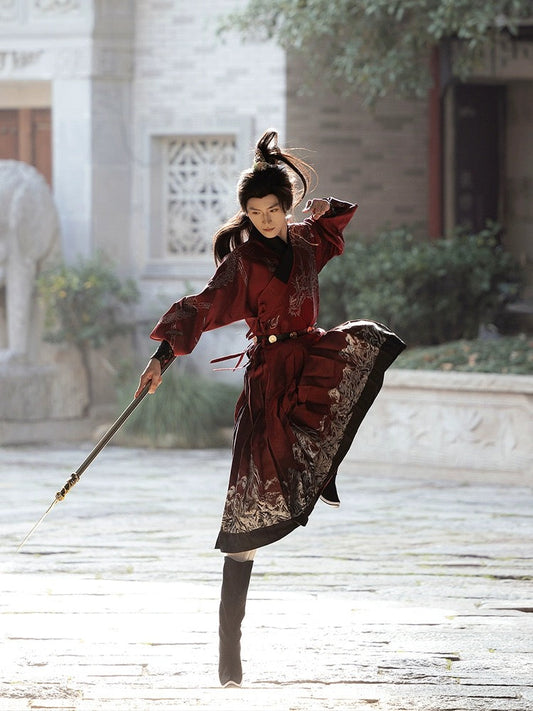 Ming Dynasty Tie Li Robe - Chivalrous Swordsman 侠客