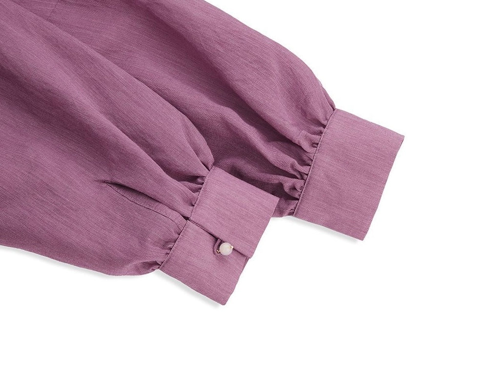 Wisteria Vines Modern Ming Style Hanfu x Mamian Skirt