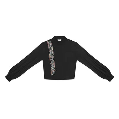 Night Fleur Modern Ming Style Hanfu x Mamian Skirt