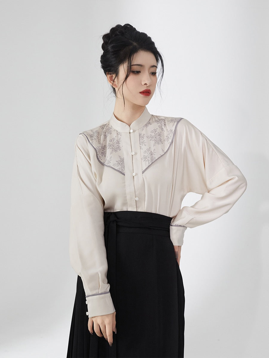 Ming Dynasty Modern Hanfu, Mamianqun, Clover (Preorder)