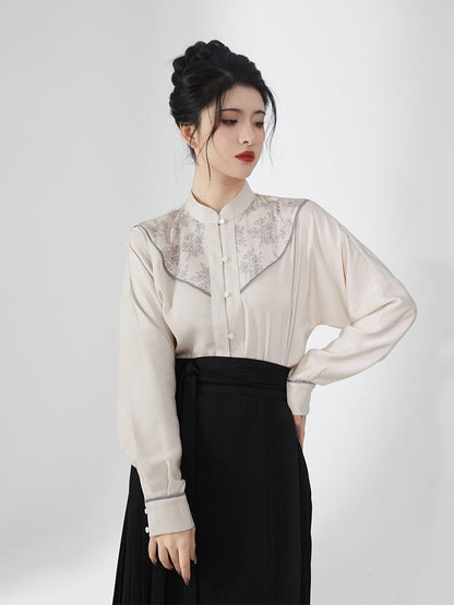 Ming Dynasty Modern Hanfu, Mamianqun, Clover (Preorder)