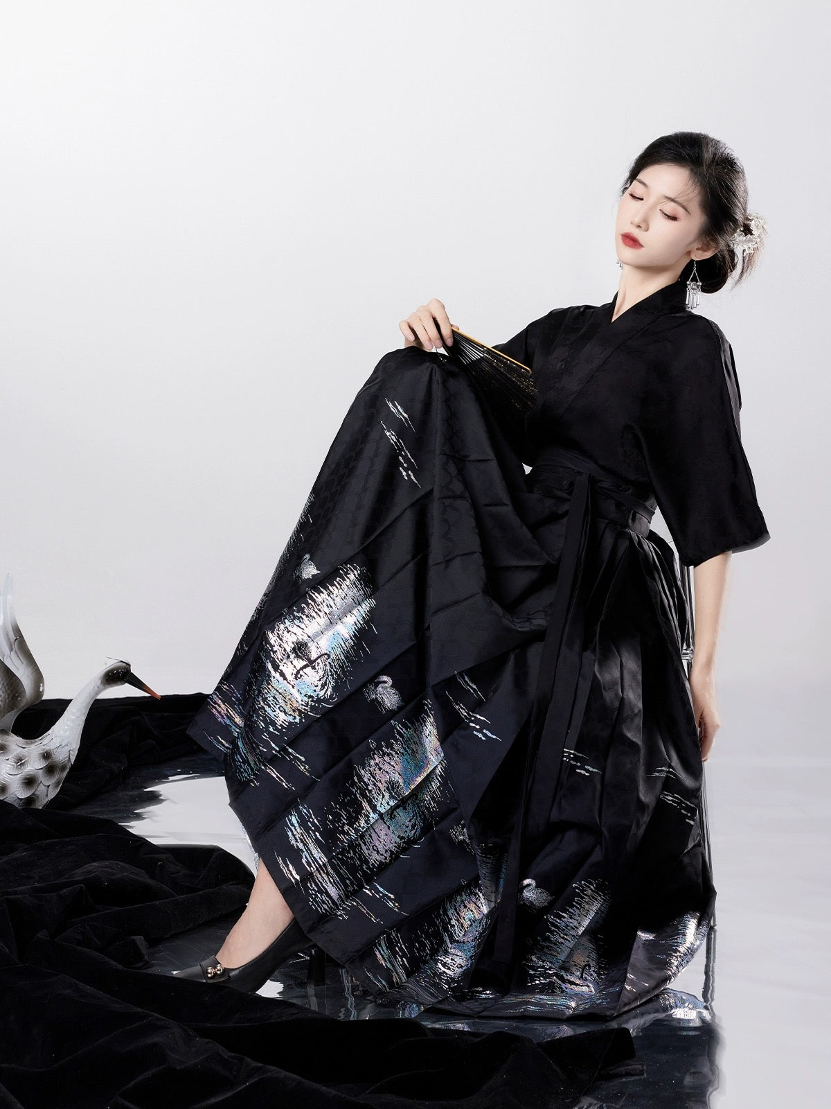 Luna Modern Ming Style Mamian Skirt Hanfu