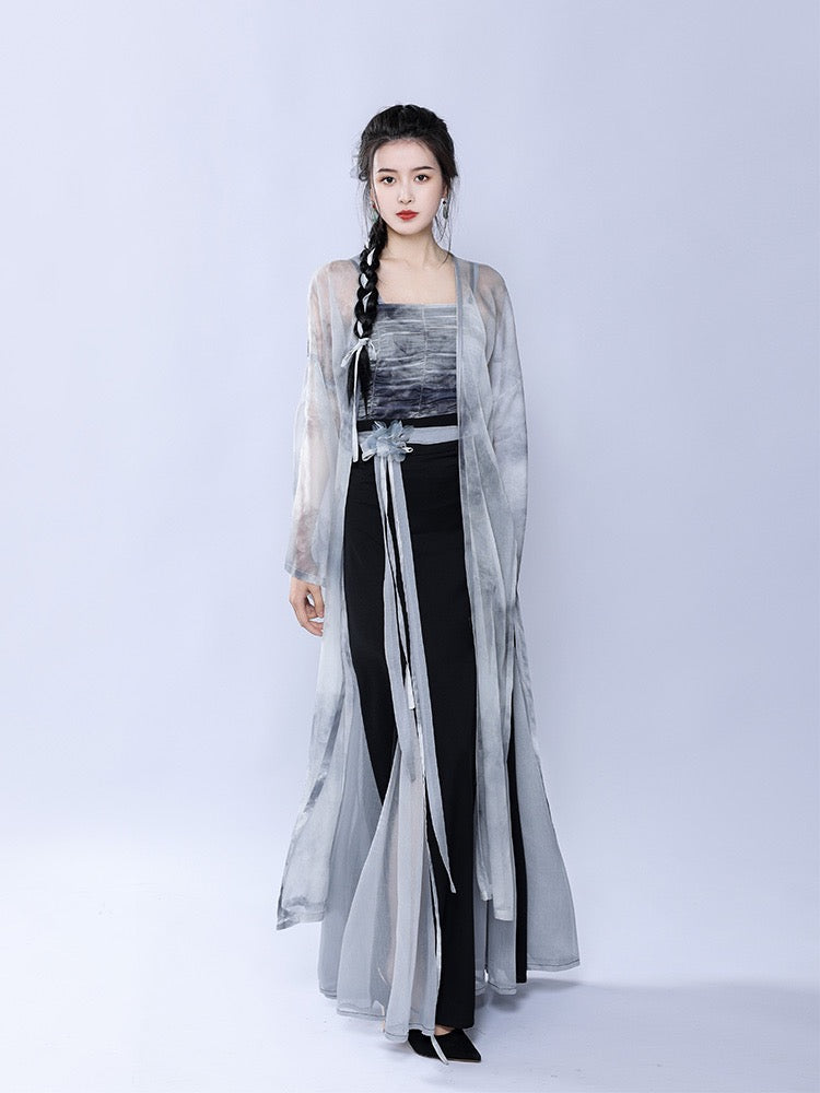 Snow Modern Song Style Hanfu