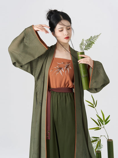 Hazel Modern Song Style Pants Matching Set