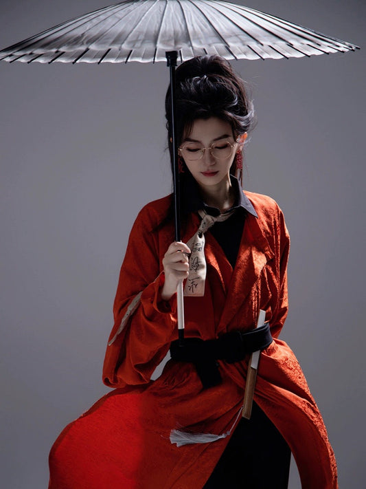 Tang Dynasty Hanfu Robe - Unpardonable 不赦