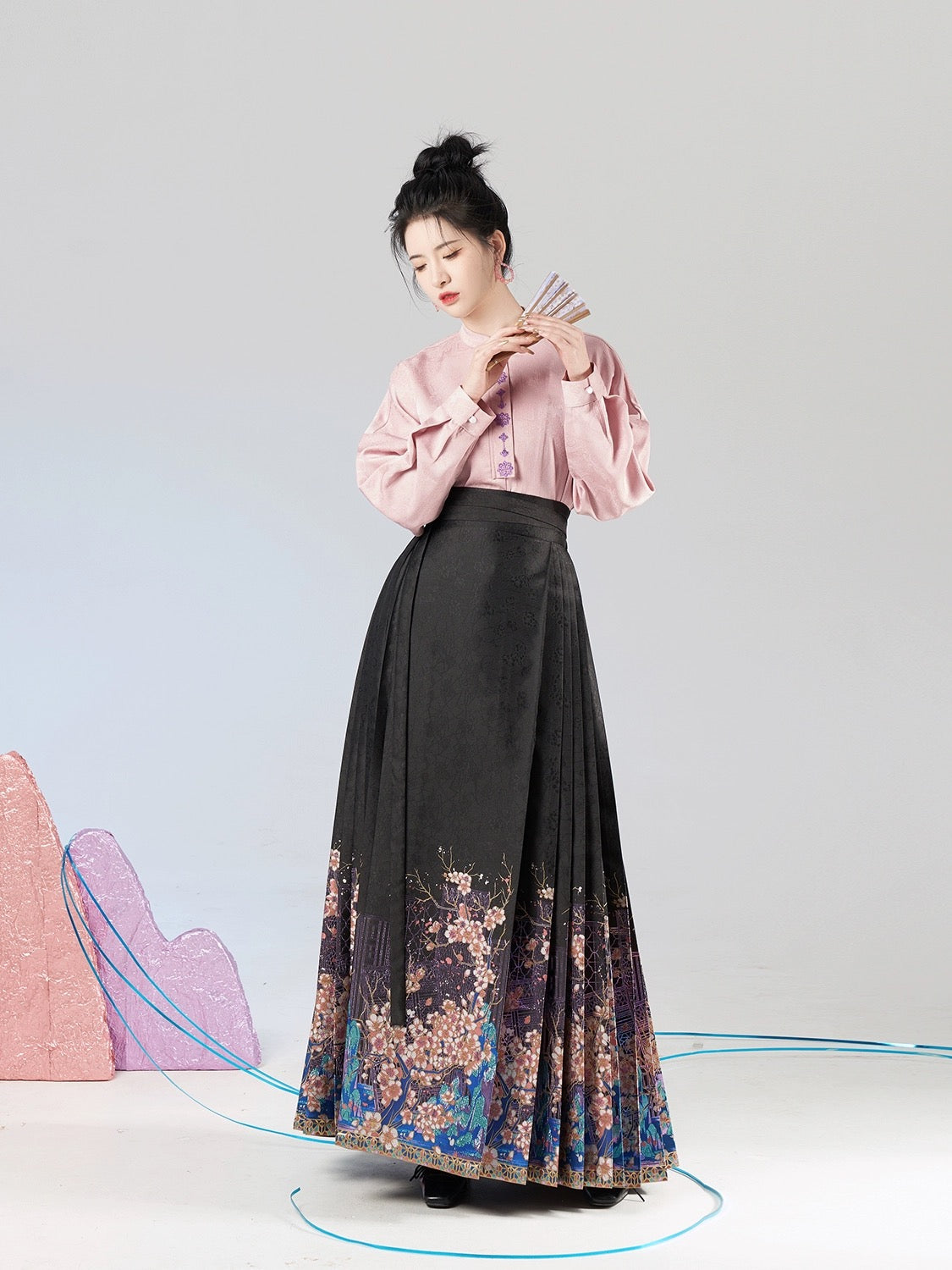 Rowan Ming Style Mamian Skirt Hanfu