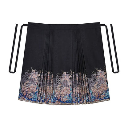 Rowan Ming Style Mamian Skirt Hanfu