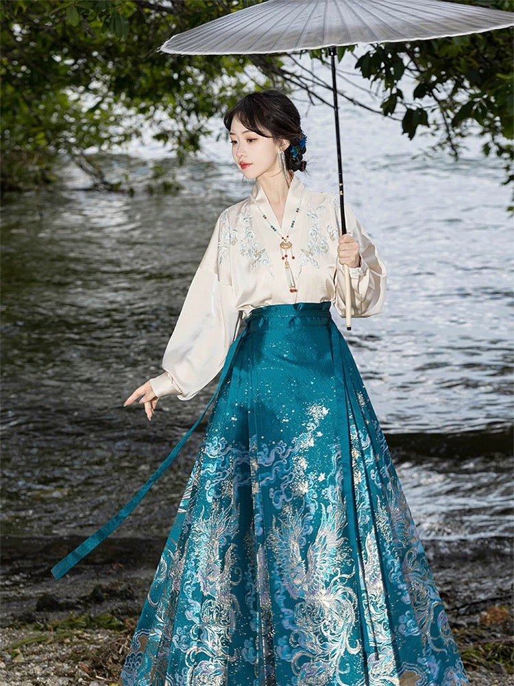 Thalassa Ming Style Mamian Skirt Hanfu