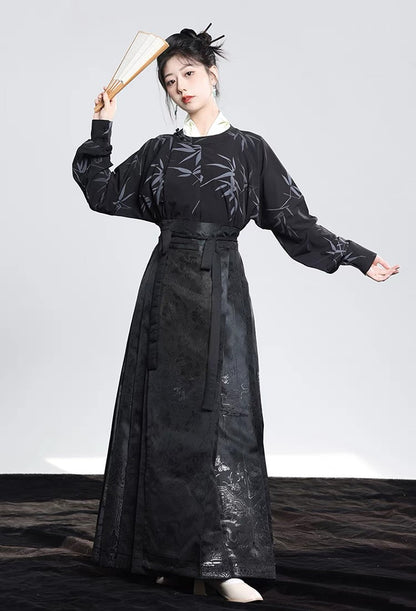 Desiree Modern Hanfu Horse Face Skirt Set