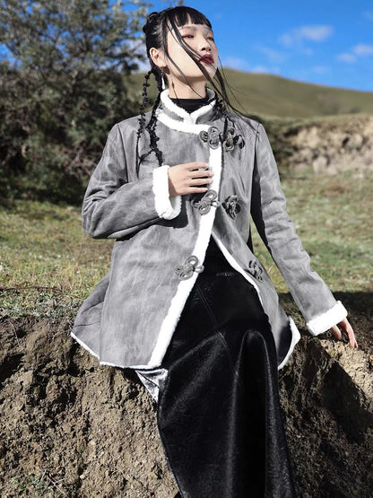 Tamsin Modern Hanfu Cheongsam Style Coat