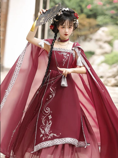 Qi Lolita Dunhuang Flying Fairy Style Costume, Bloodlust
