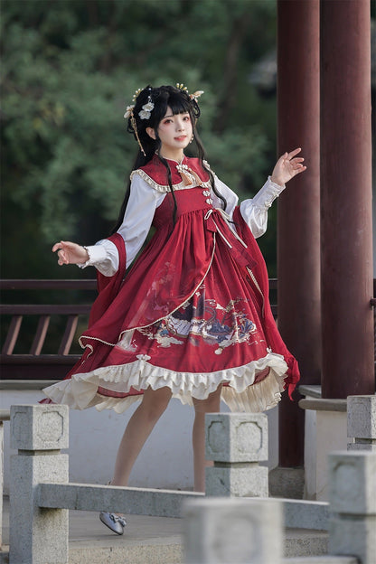 Qi Lolita Tang Dynasty Hanfu, Dragon Princess
