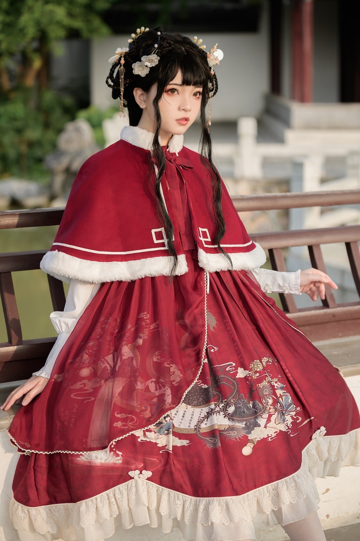 Qi Lolita Tang Dynasty Hanfu, Dragon Princess