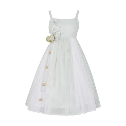 Sweet Qi Lolita Chinese Dress, Leafine