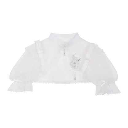 Sweet Qi Lolita Chinese Dress, Leafine