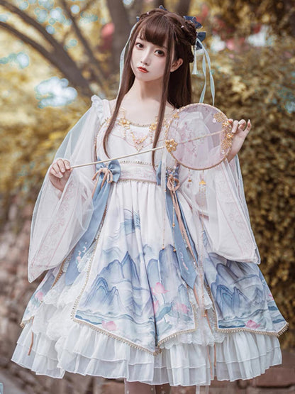 Qi Lolita Tang Dynasty Hanfu, Kunlun Goddess