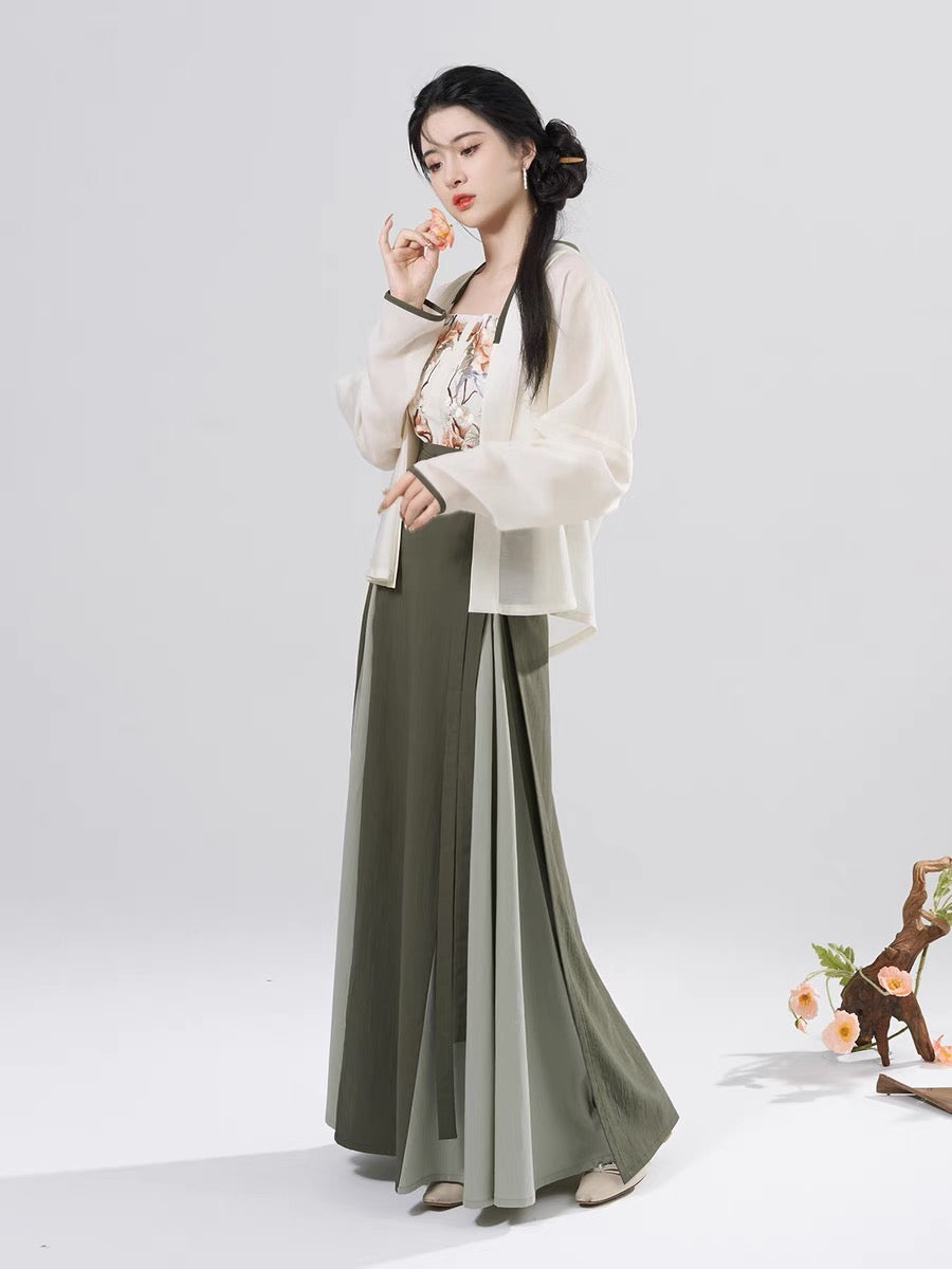 Pamela Modern Hanfu Song Style Matching Set