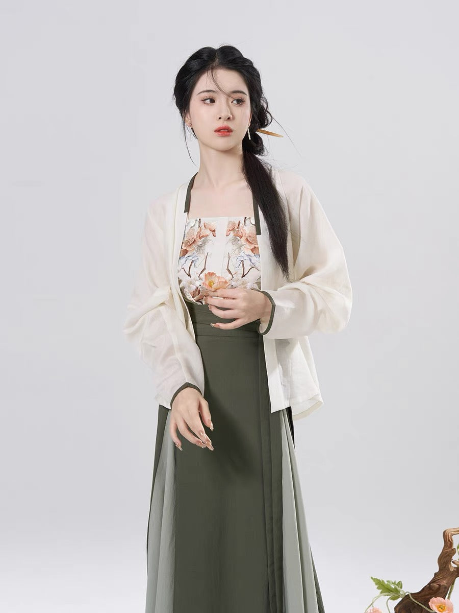 Pamela Modern Hanfu Song Style Matching Set
