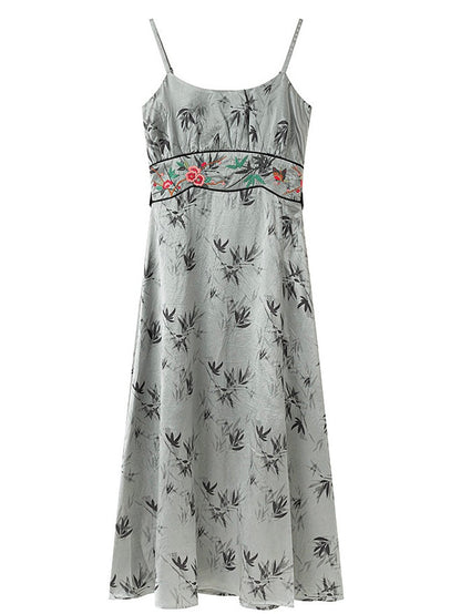 Mia Bamboo Printed Maxi Dress