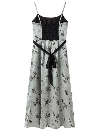 Mia Bamboo Printed Maxi Dress