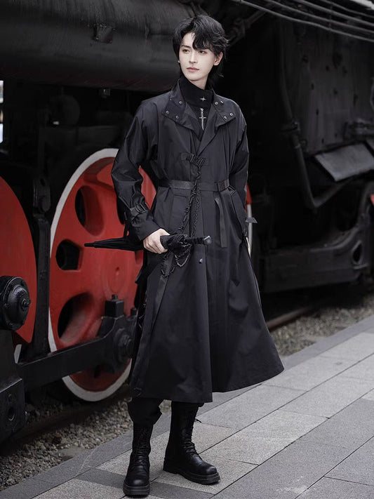 New Chinese Style Coat - Night 孤夜