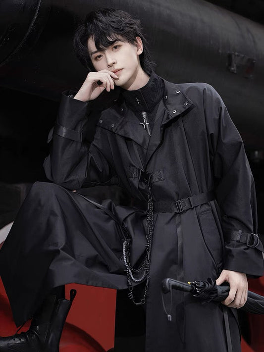 New Chinese Style Coat - Night 孤夜