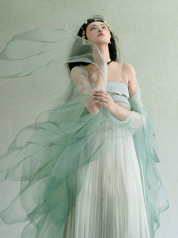 Swallow Modern Tang Style Hanfu Dress