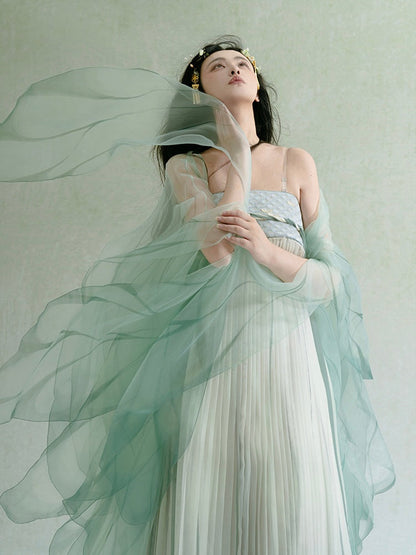 Swallow Modern Tang Style Hanfu Dress