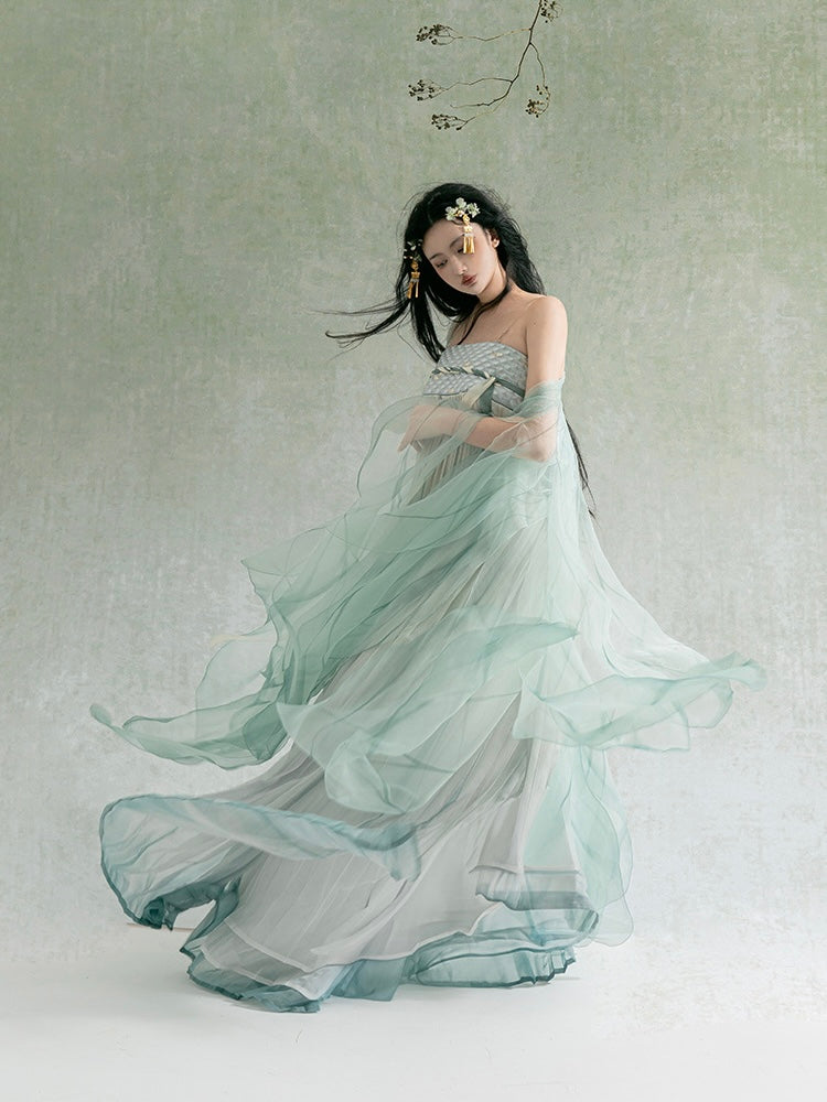 Swallow Modern Tang Style Hanfu Dress