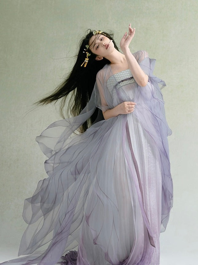 Swallow Modern Tang Style Hanfu Dress