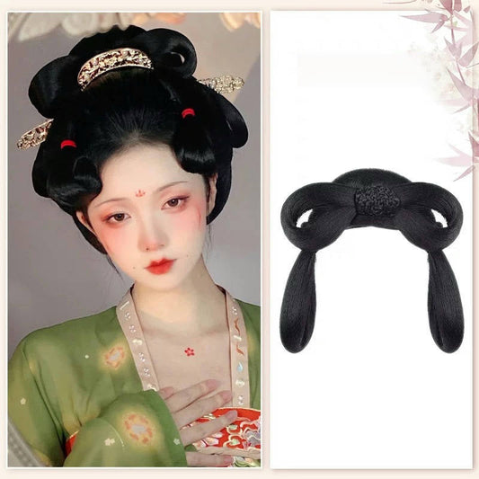 Charlotte - Ancient Chinese Hair Bun, Headband, and Extensions