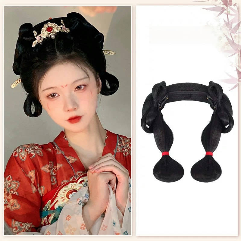Sophia - Ancient Chinese Hair Bun, Headband, and Extensions