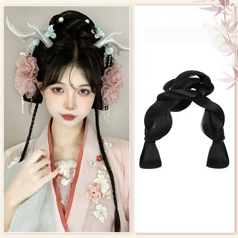 Lily - Ancient Chinese Hair Bun, Headband, and Extensions