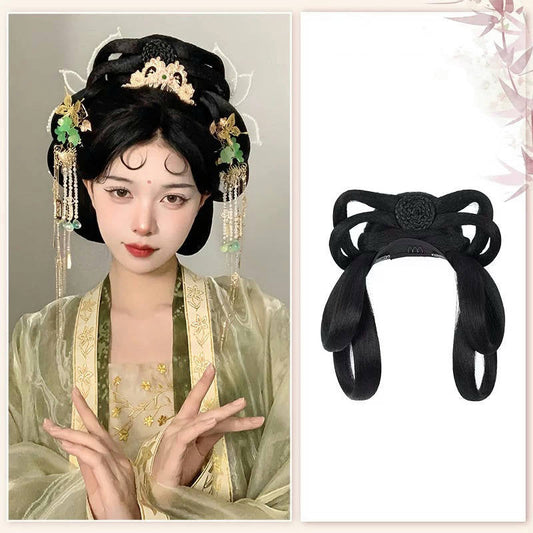 Madison - Ancient Chinese Hair Bun, Headband, and Extensions