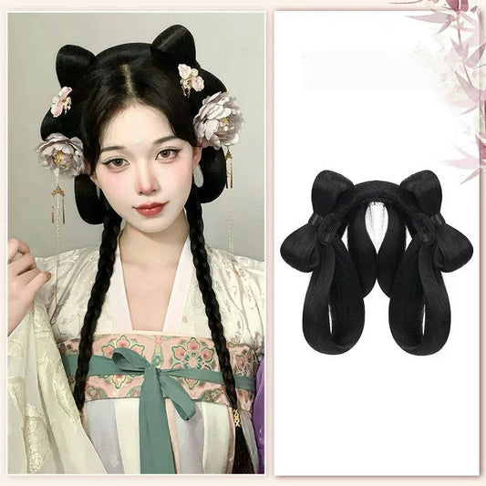 Chloe - Ancient Chinese Hair Bun, Headband, and Extensions
