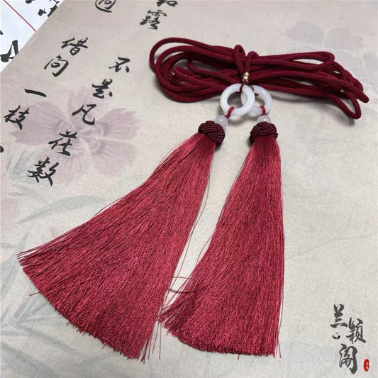 Wine Tassel Waist Rope