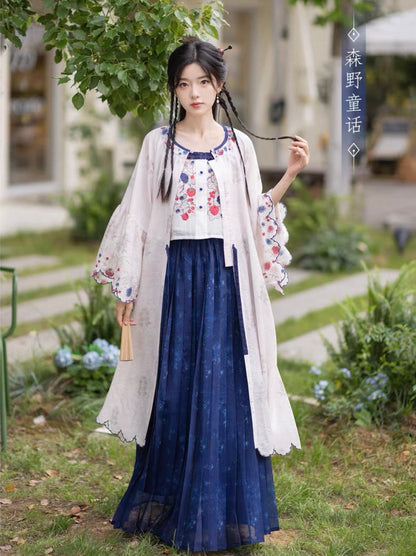 Morino's Fairy Tale 森野童话 - Modern Ming Dynasty Hanfu Outfit (Preorder)